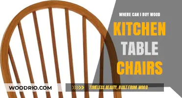 Top Places to Buy Wood Kitchen Table Chairs Online & In-Store