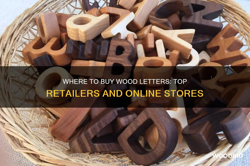 where can i buy wood letters