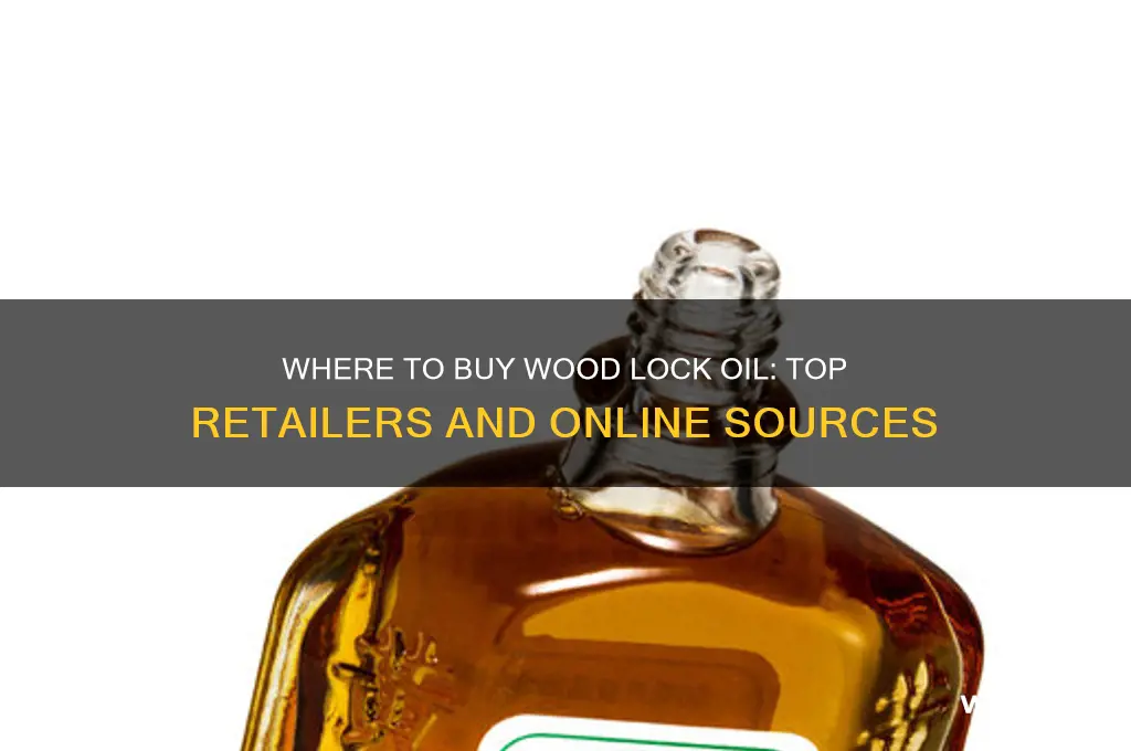 where can i buy wood lock oil