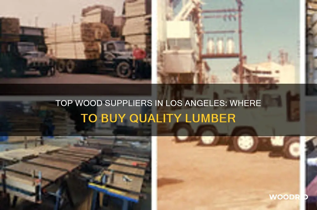 where can i buy wood los angeles