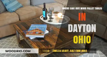 Discover Unique Wood Pallet Tables for Sale in Dayton, Ohio