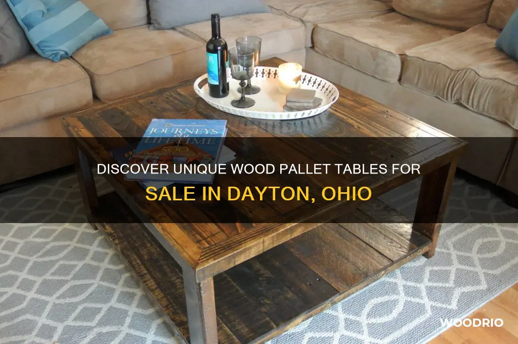 where can i buy wood pallet tables in dayton ohio