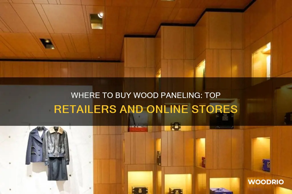 where can i buy wood paneling