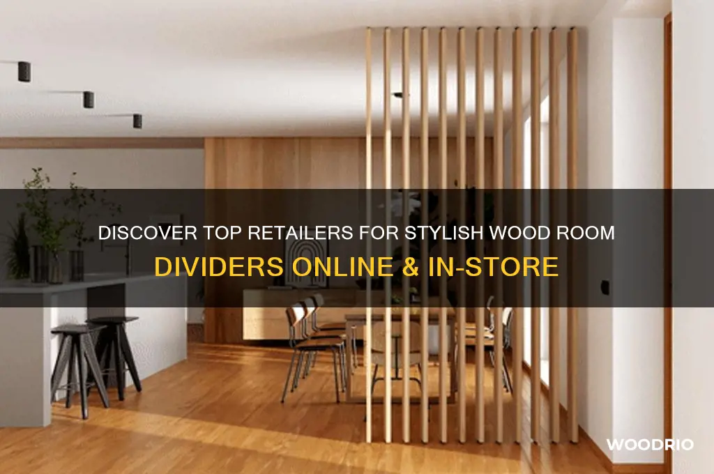 where can i buy wood room dividers