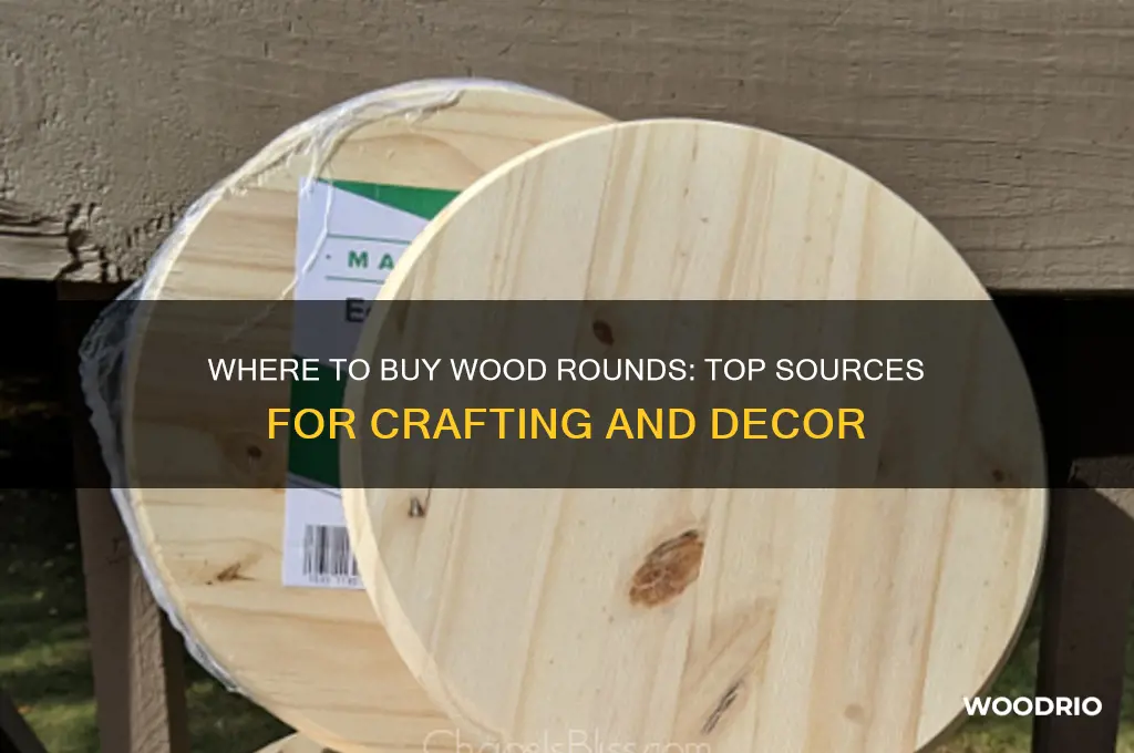 where can i buy wood rounds