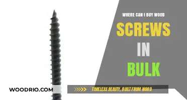 Bulk Wood Screws: Top Retailers and Online Suppliers for Large Orders