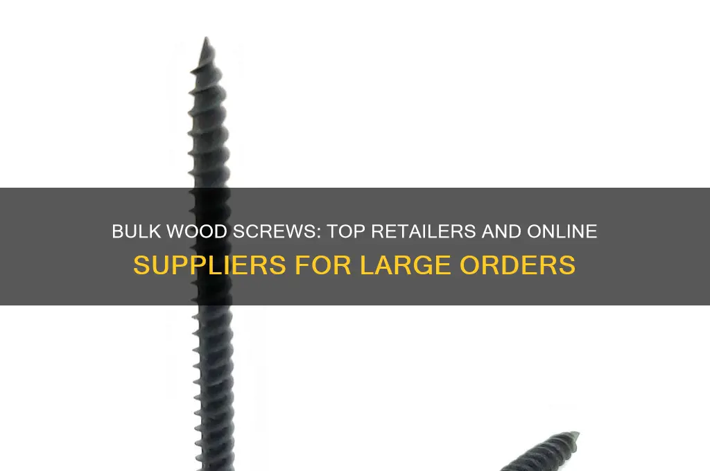 where can i buy wood screws in bulk