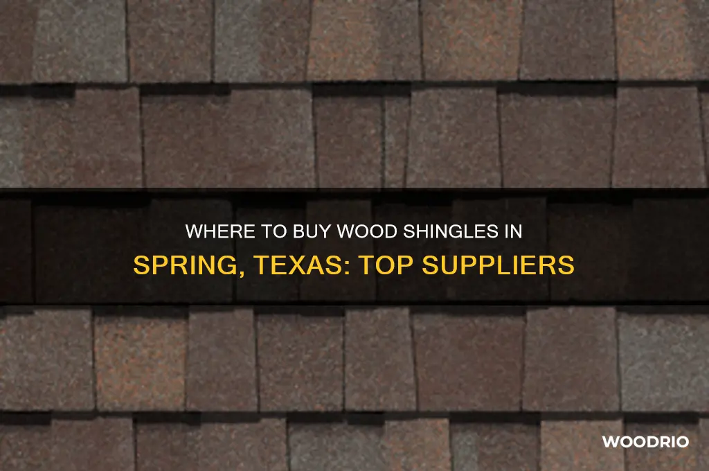 where can i buy wood shingles in spring texas