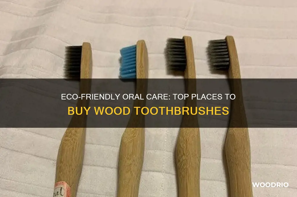 where can i buy wood toothbrushes