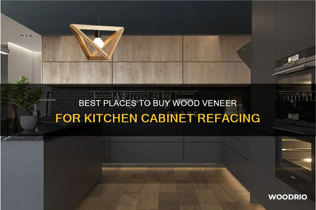 where can i buy wood veneer for kitchen cabinet refacing