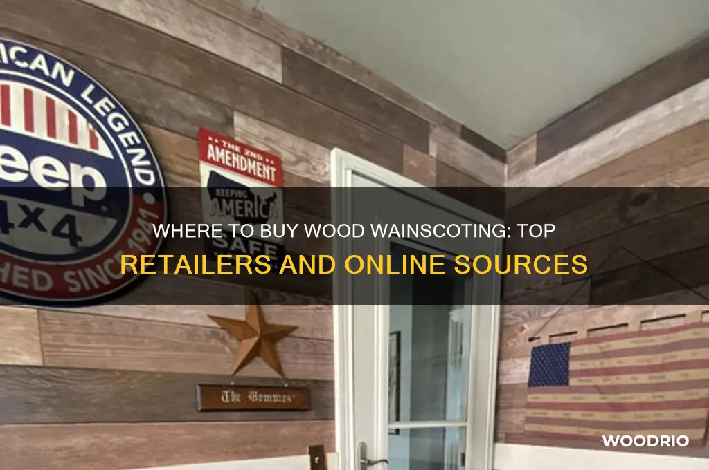 where can i buy wood wainscoting