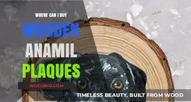 Where to Buy Unique Wooden Animal Plaques: A Shopper's Guide