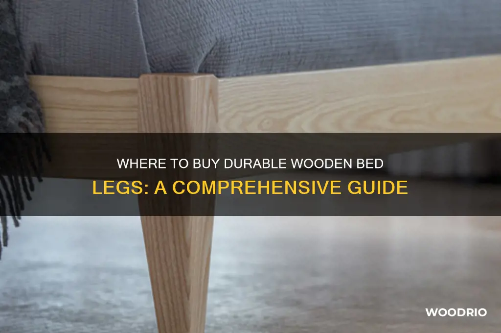 where can i buy wooden bed legs