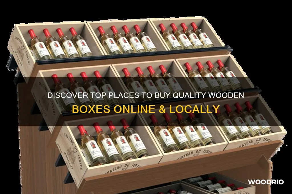 where can i buy wooden boxes