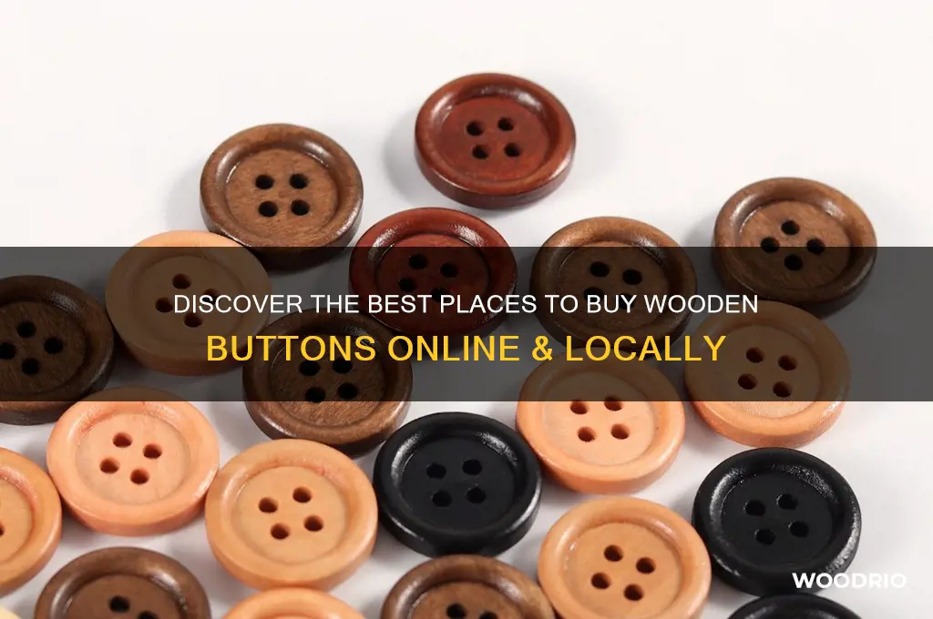 where can i buy wooden buttons