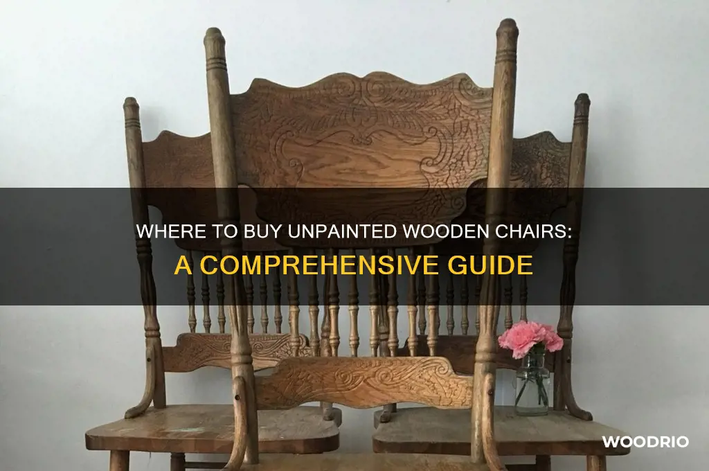 where can i buy wooden chair unpainted