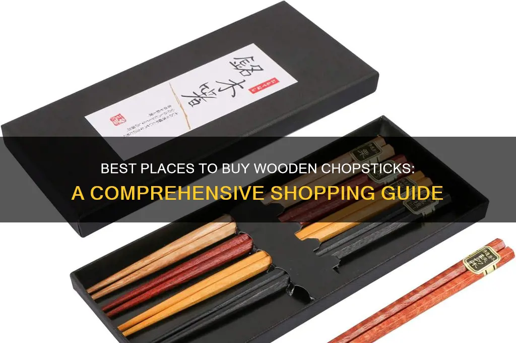 where can i buy wooden chopsticks