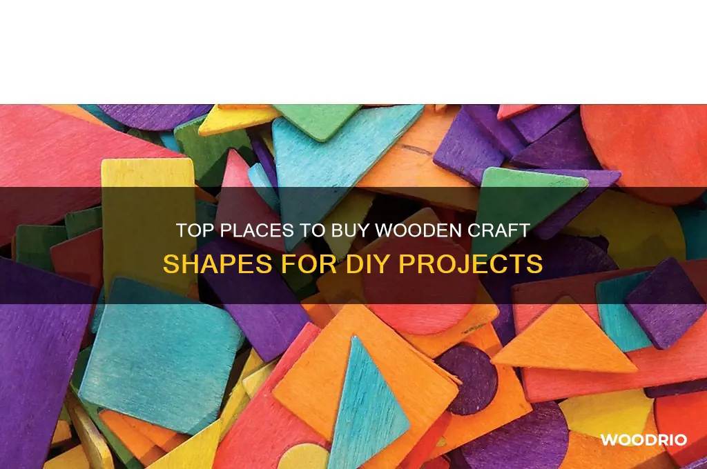 where can i buy wooden craft shapes