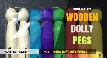 Where to Buy Wooden Dolly Pegs: Top Retailers and Online Stores