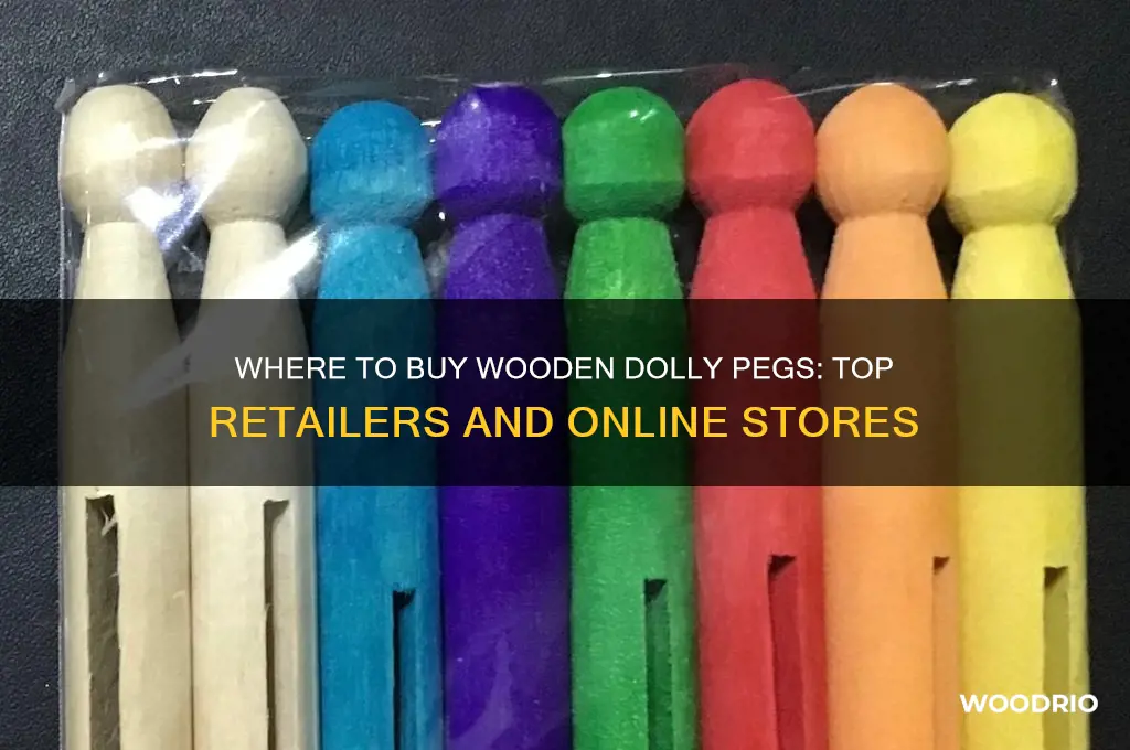 where can i buy wooden dolly pegs