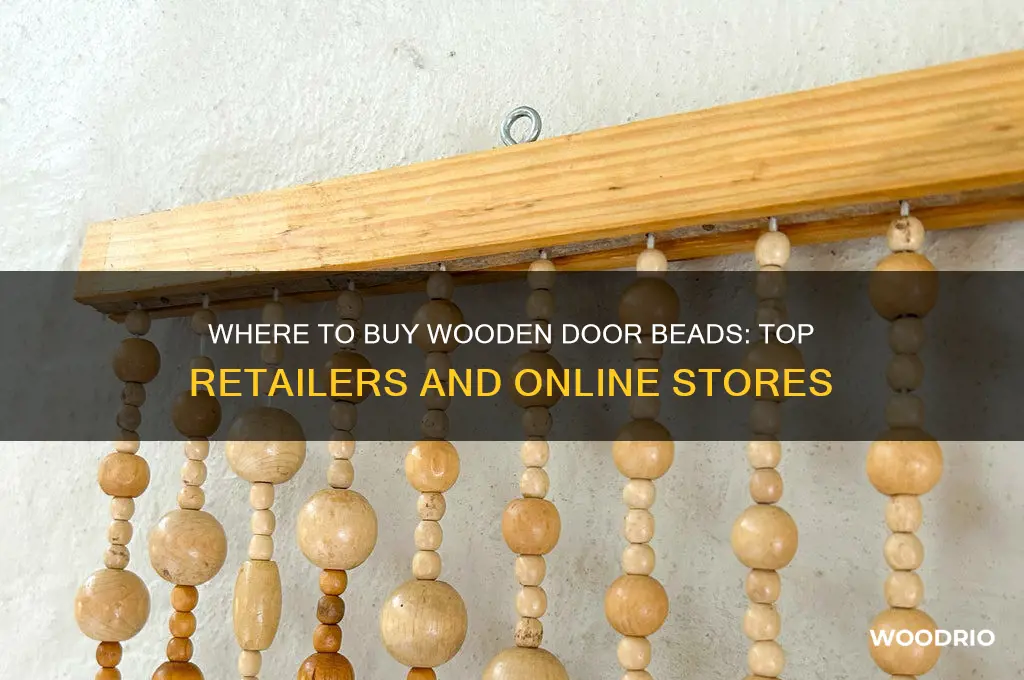 where can i buy wooden door beads