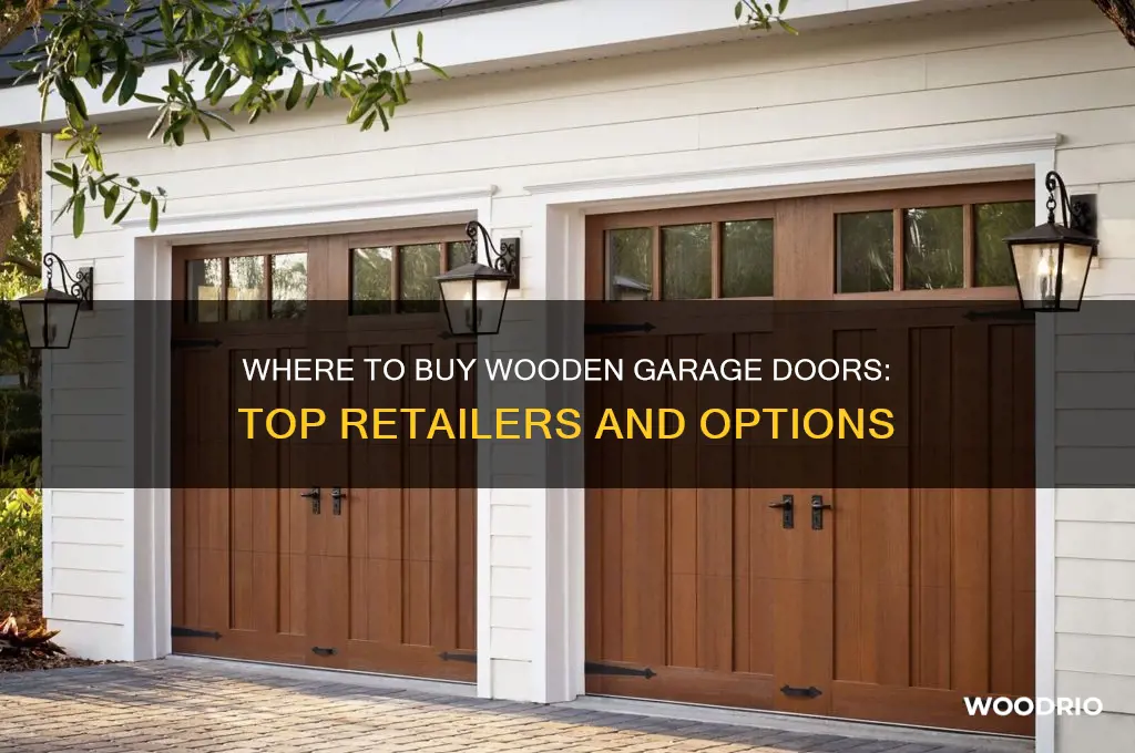 where can i buy wooden garage doors