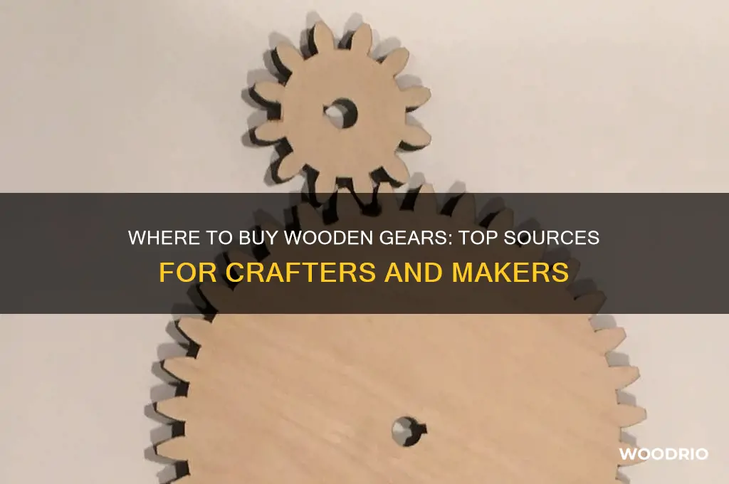 where can i buy wooden gears