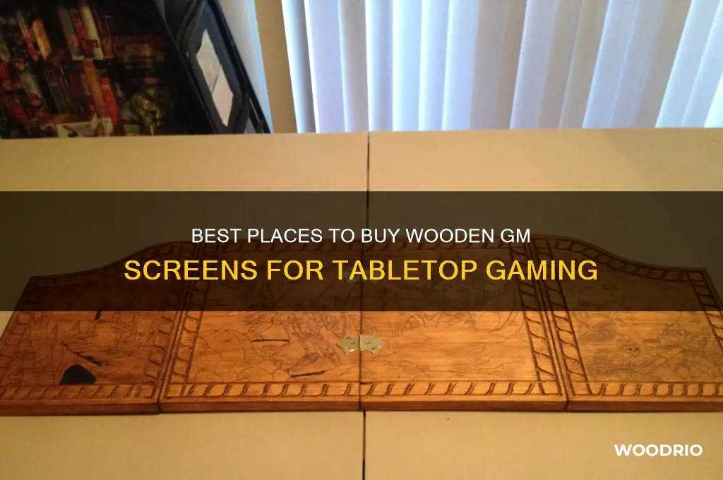 where can i buy wooden gm screens