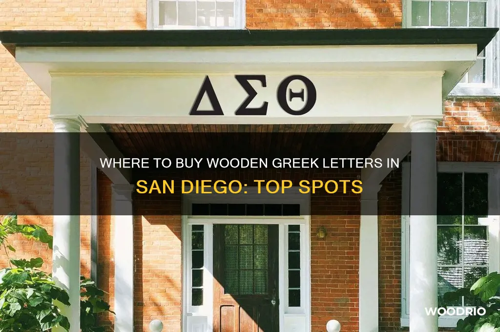 where can i buy wooden greek letters in sd