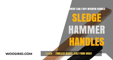 Where to Buy Durable Wooden Sledge Hammer Handles Online