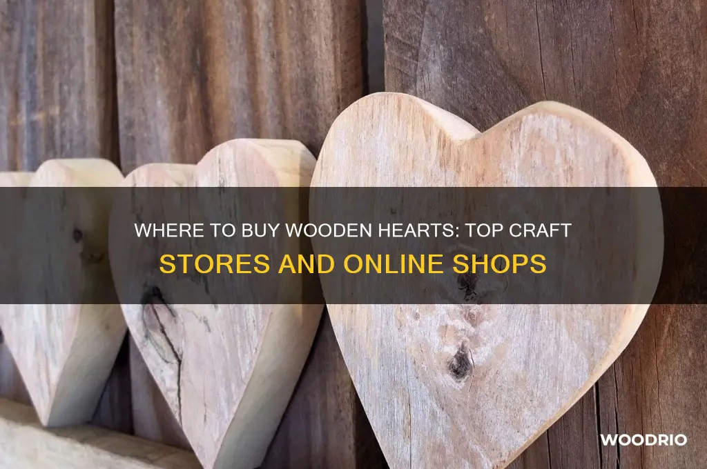 where can i buy wooden hearts