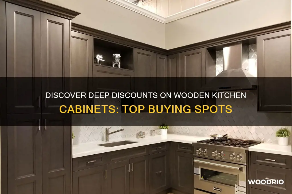 where can i buy wooden kitchen cabinets at deep discounts