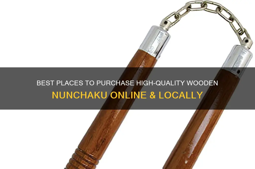 where can i buy wooden nunchaku