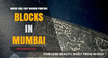 Discover Mumbai's Best Shops for Wooden Printing Blocks