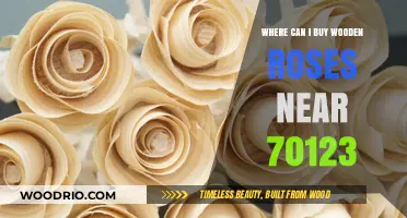 Find Beautiful Wooden Roses for Sale Near 70123: Your Guide