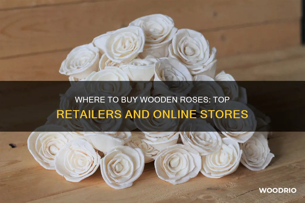 where can i buy wooden roses