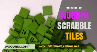 Where to Buy Wooden Scrabble Tiles for Crafting and Gaming