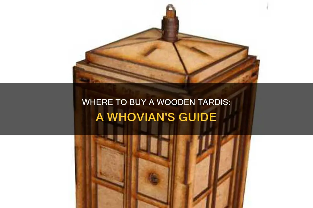 where can i buy wooden tardis