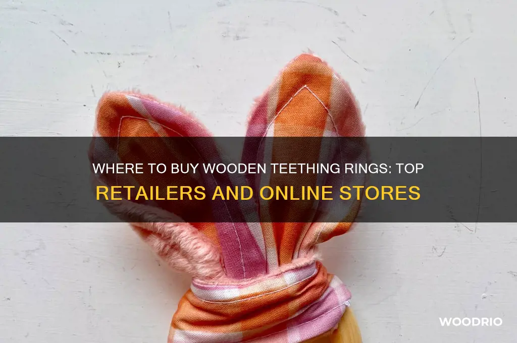 where can i buy wooden teething rings