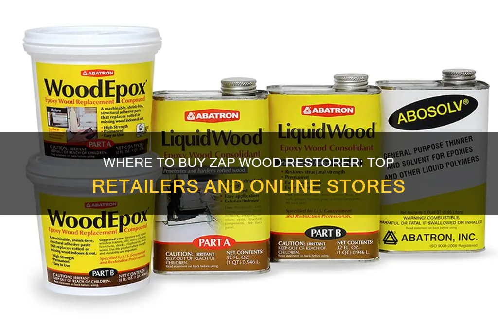where can i buy zap wood restorer
