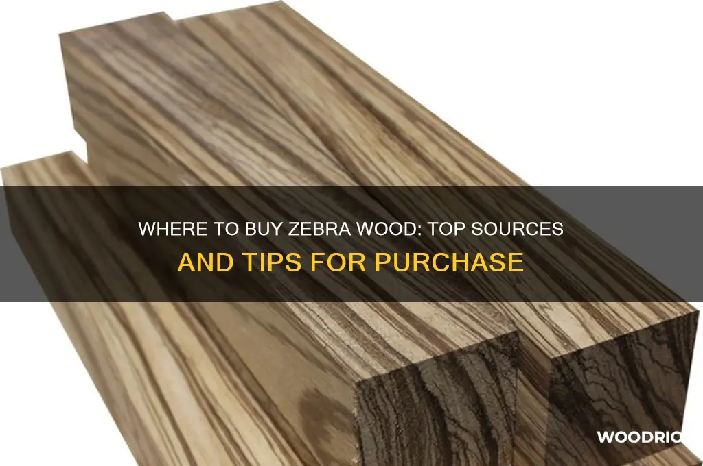 where can i buy zebra wood