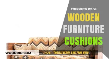 Revive Retro Comfort: Where to Find 70s Wooden Furniture Cushions