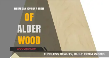 Where to Buy Alder Wood Sheets: A Comprehensive Guide