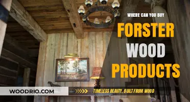 Where to Buy Forster Wood Products: A Comprehensive Guide