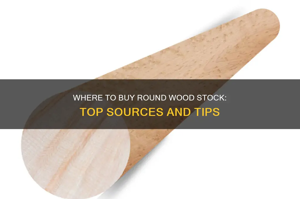 where can you buy round wood stock