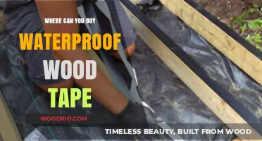 Where to Buy Waterproof Wood Tape: Top Retailers and Online Stores