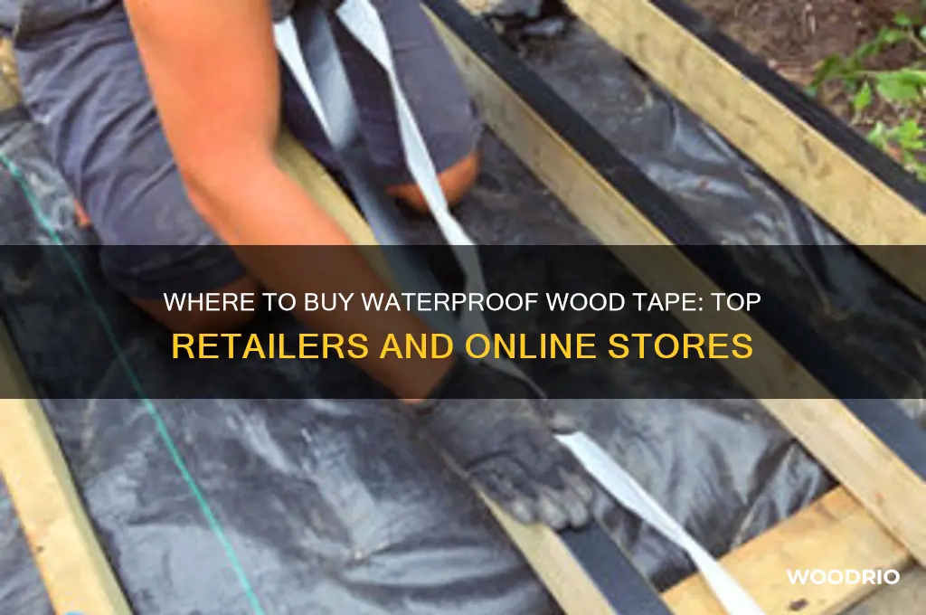 where can you buy waterproof wood tape