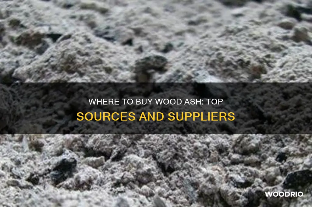 where can you buy wood ash