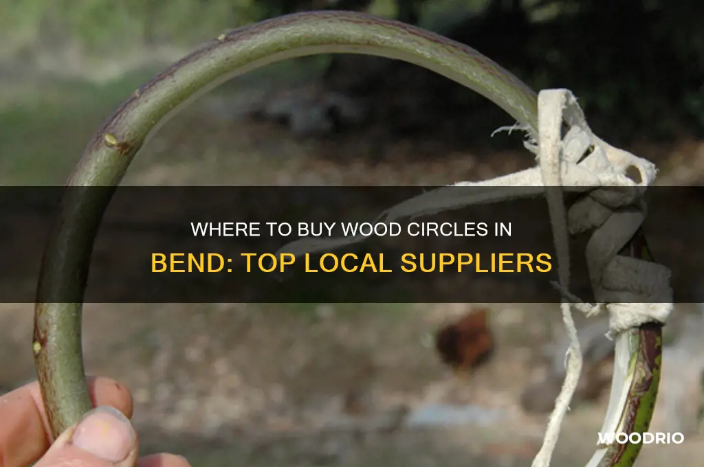 where can you buy wood circles in bend