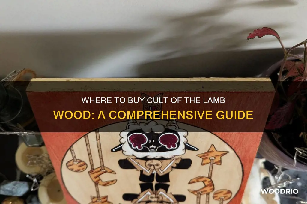 where can you buy wood cult of lamb